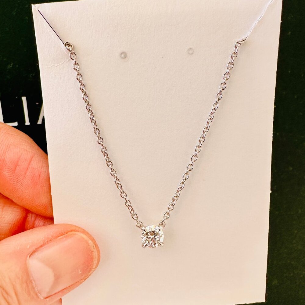 1/2 carat Brilliant Earth diamond pendant